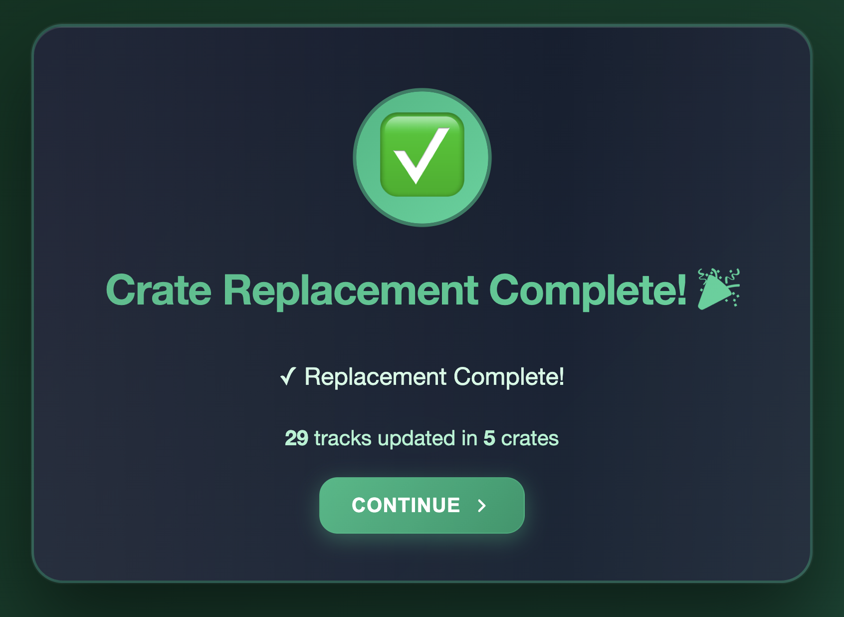 Replace duplicates in crates in MLT Find Duplicates
